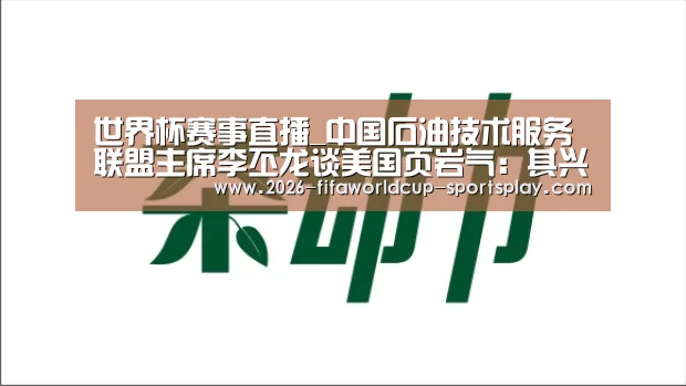 世界杯赛事直播_中国石油技术服务联盟主席李丕龙谈美国页岩气:其兴也勃,其亡也忽?(图4) 世界杯赛事直播